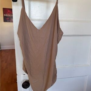 Tan Women's Bodysuit Top